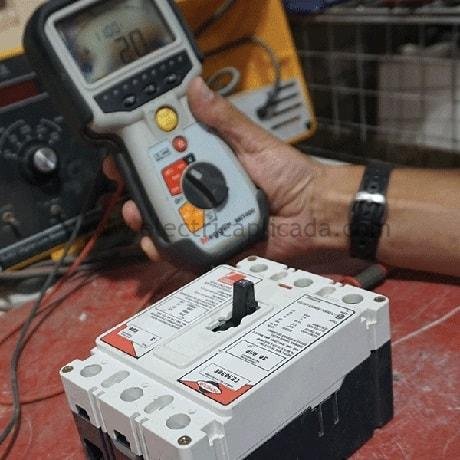 Prueba resistencia de contacto