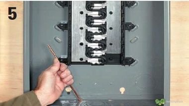 Correcta equipotencializacion del sistema de puesta a tierra de una casa 4 entrada de cable de tierra al tablero