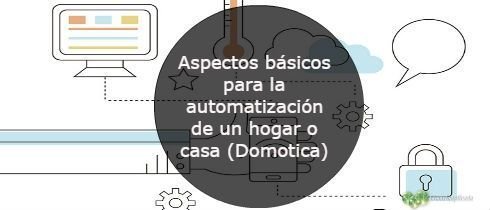 Aspectos bsicos para la automatizacin de un hogar o casa Domotica