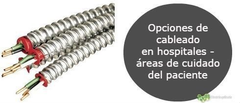 Opciones de cableado en hospitales - reas de cuidado del paciente