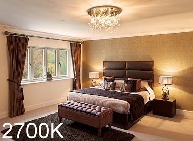 Cómo elegir la mejor bombilla LED para cualquier parte de tu hogar 1 habitaccion 2700k