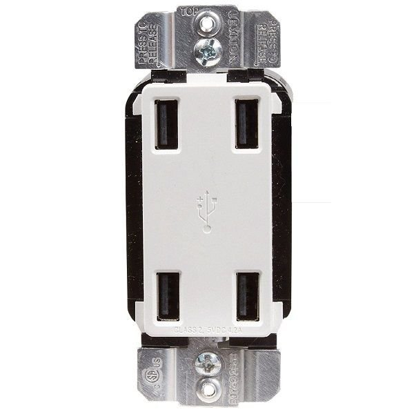 Cómo elegir el mejor tomacorriente USB para tu hogar o casa 4 salida con solo USB