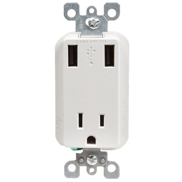 Cómo elegir el mejor tomacorriente USB para tu hogar o casa 3 tomacorriente sencillo usb