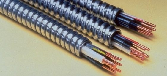 Usos permitidos y no permitidos de cables electricos segun la NEC 3 cable tipo MC