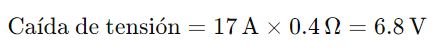 ¿Cómo Calcular la Caída de Tensión? Guía Completa Según el NEC/NFPA70/NTC2050 4 Ejemplo caida de tension formula
