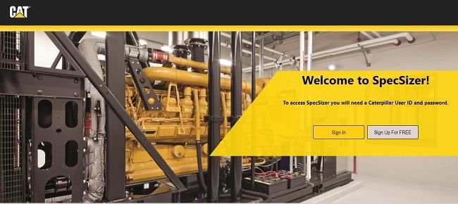 Programas online para el dimensionamiento y calculo de plantas eléctricas o grupos electrógenos 2 SpecSizer Caterpillar