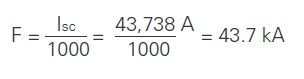 Como calcular arco eléctrico, ejemplos, EPP, NFPA 70E y IEEE 1584, limite de protección, categoría de riesgo etc. <strong><font color="E87D23">!!! PREMIUM !!!</font></strong> 7 Calculo F