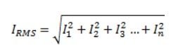 Calculo de distorsión armónica de corriente y voltaje (THDi, THDv, TDD) - IEEE 519. <strong><font color="E87D23">!!! PREMIUM !!!</font></strong> 11 Corriente Irms