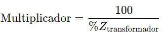 Calculo y Calculadora de Cortocircuito Básico método bus infinito o Punto a punto <strong><font color="E87D23">¡¡¡ PREMIUM !!!</font></strong> 3 Factor multiplicador calculo corto circuito