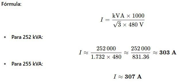 Cálculo y calculadora de demanda eléctrica industrial según NEC 2023 paso a paso<strong><font color="E87D23">¡¡¡ PREMIUM !!!</font></strong> 2 Conversion a amperios